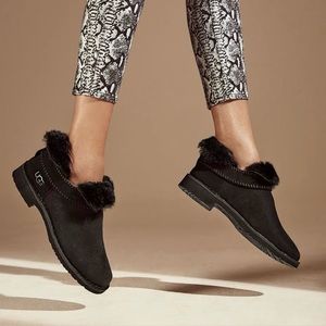 UGG Women's McKay Classic Ankle Bootie in Black Size 8